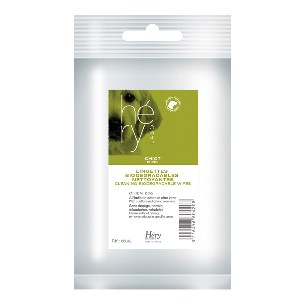 Héry Labo - Puppy Cleaning Biodegradable Wipes - x25 - Héry