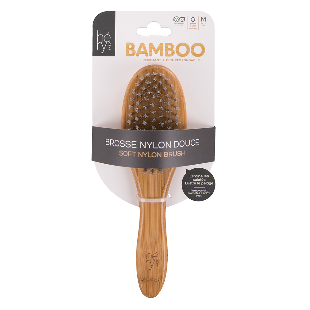 Brosse à poils amovible 42cm - bambou